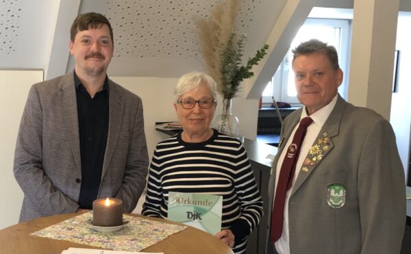 Ehrung verdienter Mitglieder bei der Jahreshauptversammlung