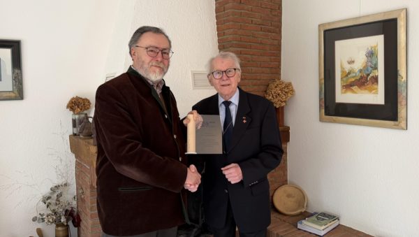 RSB-Ehrenmitglied Jürgen Kohlheim erhält Ehrenpreis der WFSA